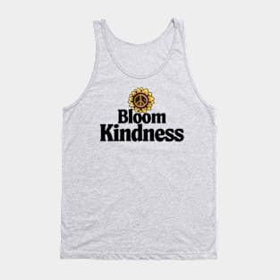 Bloom Kindness Peace Flower Tank Top